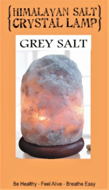 Rare Grey Salt Lamp 5-7kg - Image 3