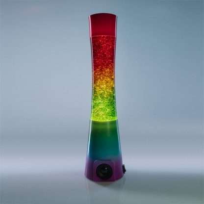 Rainbow Glitter Lamp Speaker - Image 2