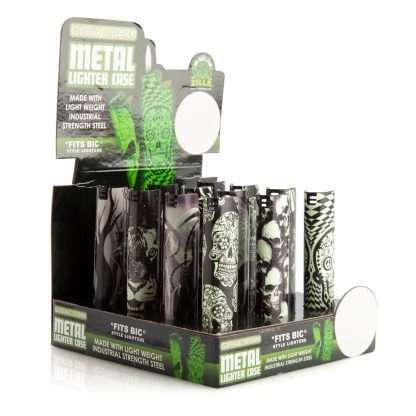 Smokezilla Glow-in-the-Dark Metal Lighter Case - Image 6