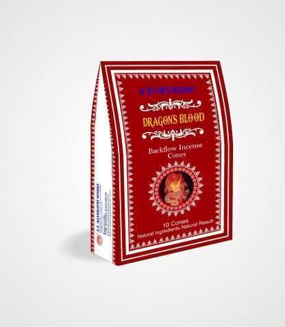Ayurvedic  BACKFLOW CONES - DRAGONS BLOOD - Image 2