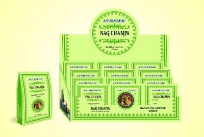 Ayurvedic  BACKFLOW CONES - NAG CHAMPA