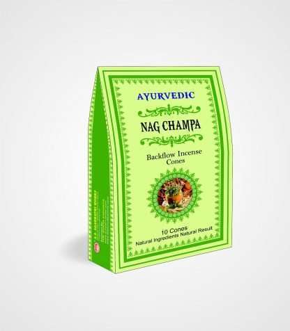 Ayurvedic  BACKFLOW CONES - NAG CHAMPA - Image 2