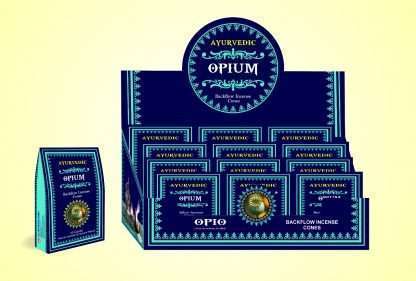Ayurvedic  BACKFLOW CONES - OPIUM
