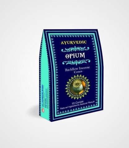 Ayurvedic  BACKFLOW CONES - OPIUM - Image 2