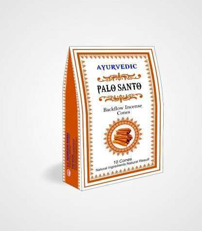 Ayurvedic  BACKFLOW CONES - PALO SANTO - Image 2