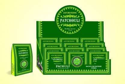 Ayurvedic  BACKFLOW CONES - PATCHOULI