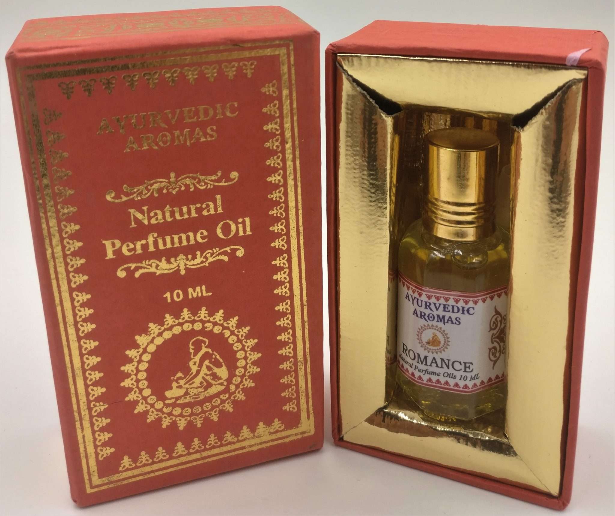 Ayurvedic PERFUME OILS 10 MLROMANCE Carolina Trading