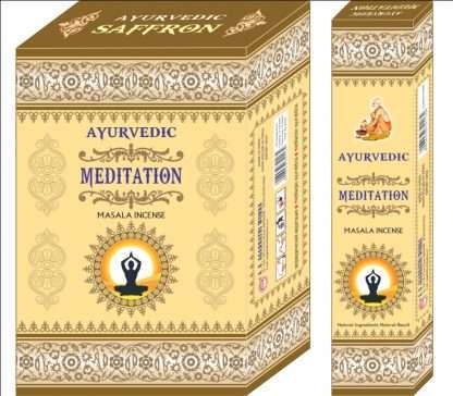 AYURVEDIC MEDITATION- Box of 12 packets - Image 2