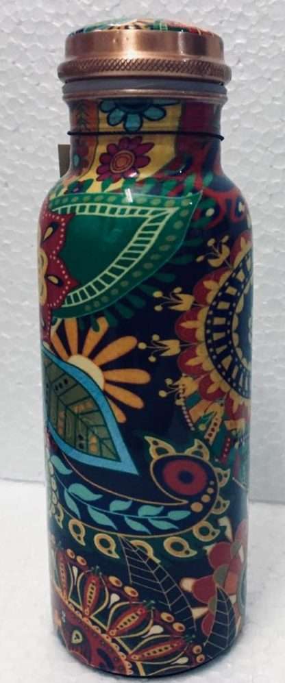 Ayurveda Copper Bohemian Bottle 750 ml