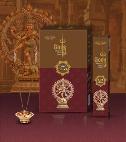 DIVINE SOUL - LORD SHIVA- Box of 12 packets