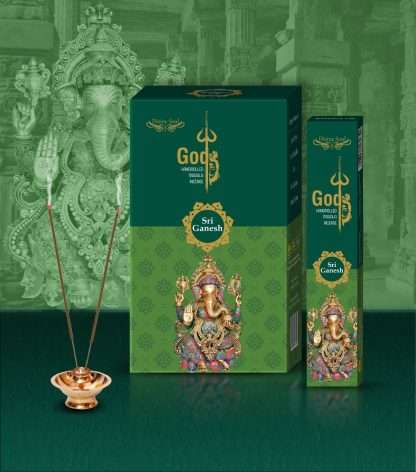 DIVINE SOUL - SRI GANESH 15 GM- Box of 12 packets