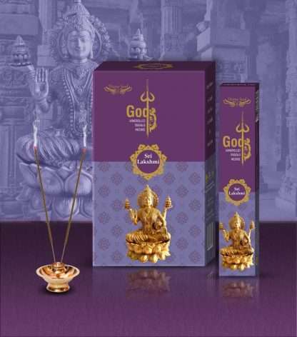 DIVINE SOUL - SRI LAXMI 15 GM- Box of 12 packets