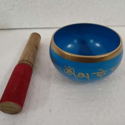 Singing Bowl Small Blue - Image 4