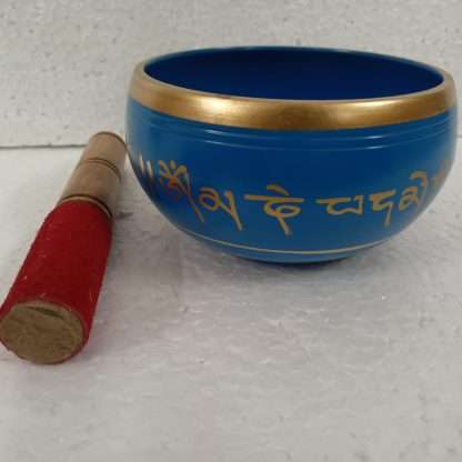 Singing Bowl Medium Blue - Image 4