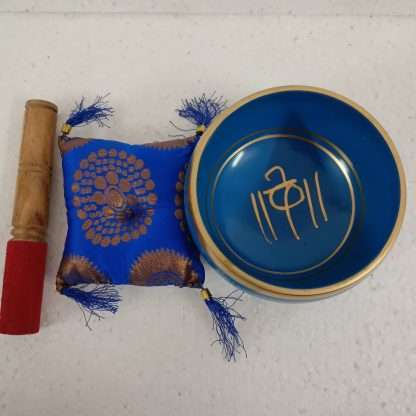 Singing Bowl Medium Blue - Image 5