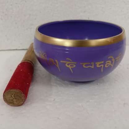Singing Bowl Medium Purple - Image 4