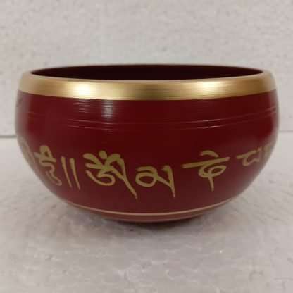 Singing Bowl Medium Red - Image 3