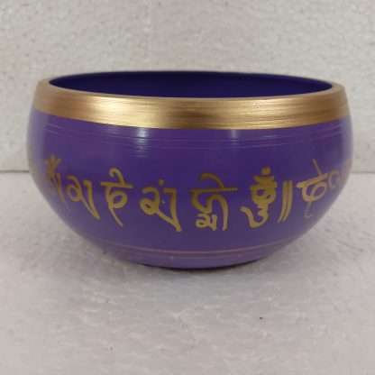 Singing Bowl Large Purple - Image 3