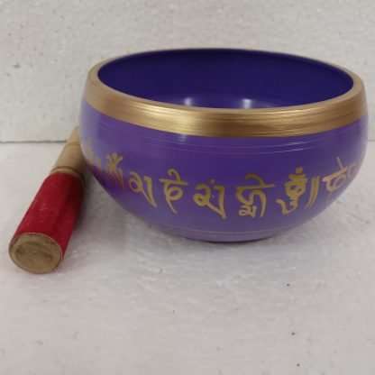 Singing Bowl Large Purple - Image 4