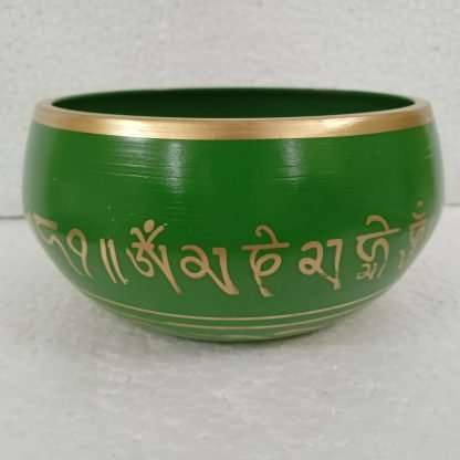 Singing Bowl Large Green - Image 3