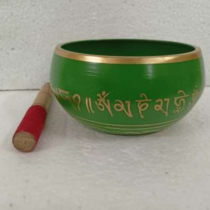 Singing Bowl Large Green - Image 4