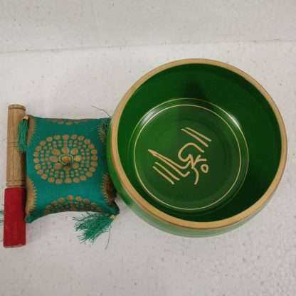 Singing Bowl Large Green - Image 5