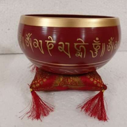 Singing Bowl Large Red - Image 2