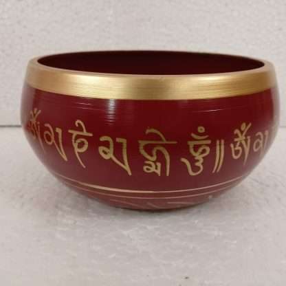 Singing Bowl Large Red - Image 3