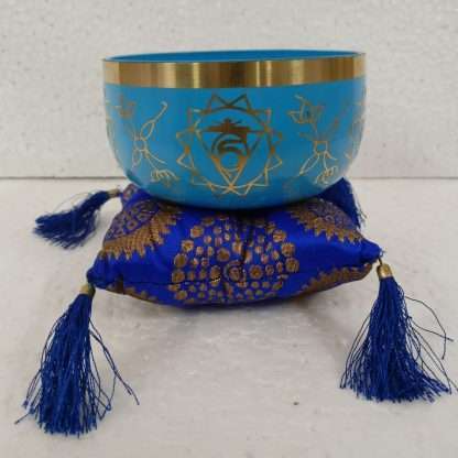 Chakra Singing Bowl Sky Blue - Image 2