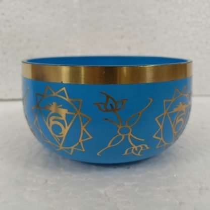 Chakra Singing Bowl Sky Blue - Image 3