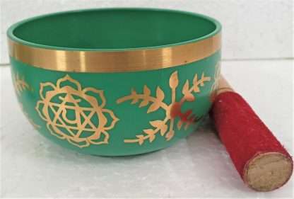Chakra Singing Bowl Green