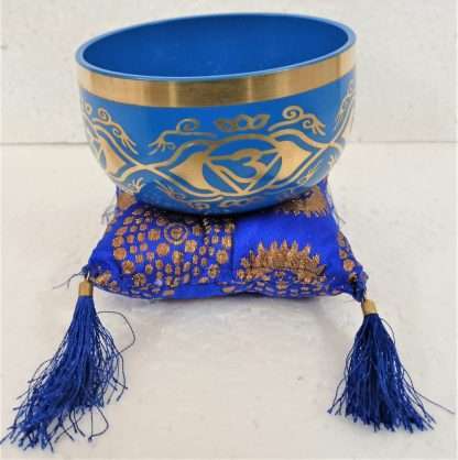 Chakra Singing Bowl Dark Blue - Image 2