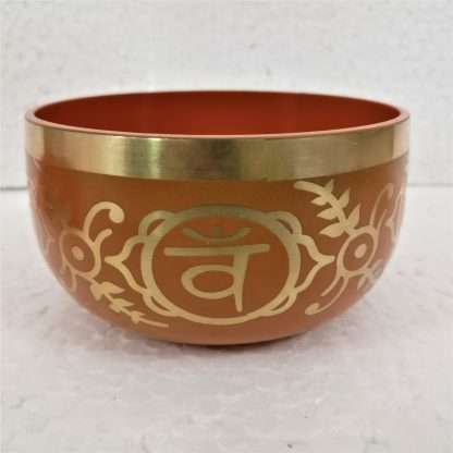 Chakra Singing Bowl Orange - Image 3