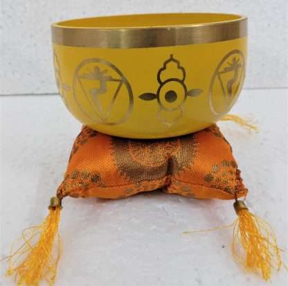 Chakra Singing Bowl Yellow - Image 2