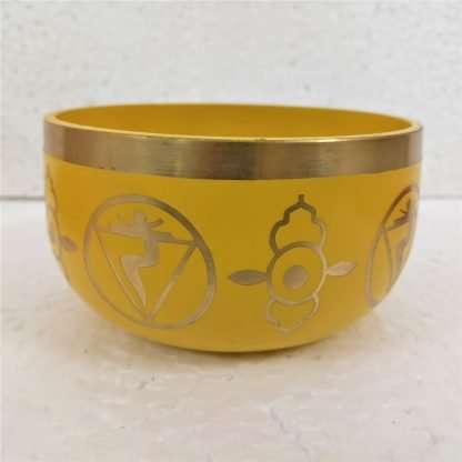 Chakra Singing Bowl Yellow - Image 3