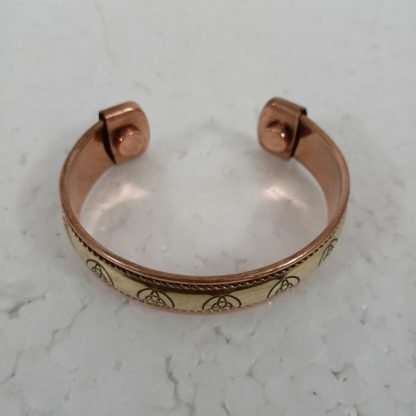 Copper Magnetic Bracelet Triquetra - Image 3