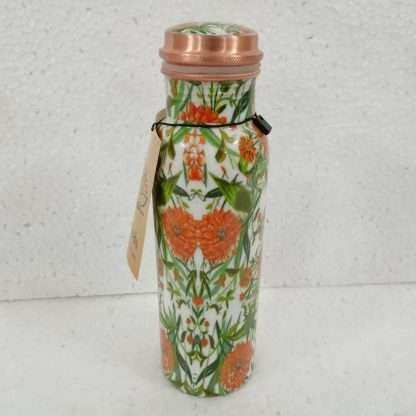 Ayurveda Ayurveda Copper Floral Bottle 750 ml - Image 4