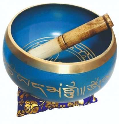 Singing Bowl Small Blue
