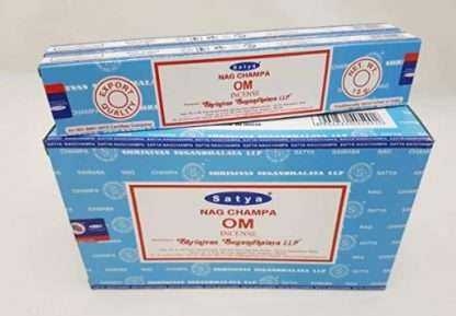 Sathya Nag Champa OM 15 GM Box of 12