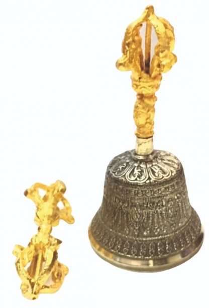 Tibetan bell with Dorje