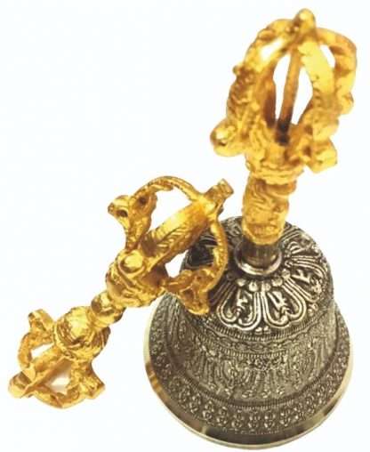 Tibetan bell with Dorje - Image 2