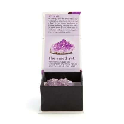 Raw Amethyst Wellness Stone - Image 4