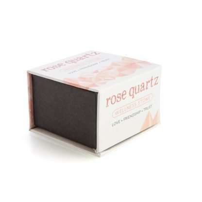 Raw Rose Quartz Wellness Stone - Image 2