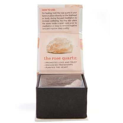 Raw Rose Quartz Wellness Stone - Image 3