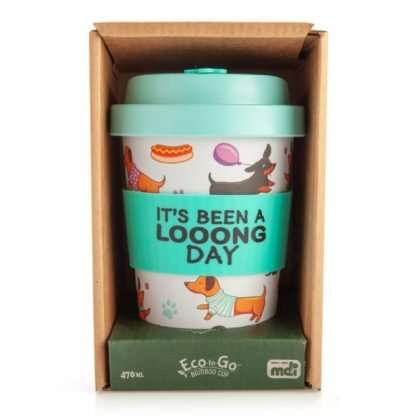 Dachshund Eco-to-Go Bamboo Cup