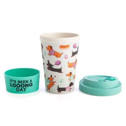 Dachshund Eco-to-Go Bamboo Cup - Image 4