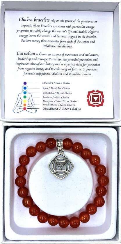 Carnelian Root Chakra Bracelet