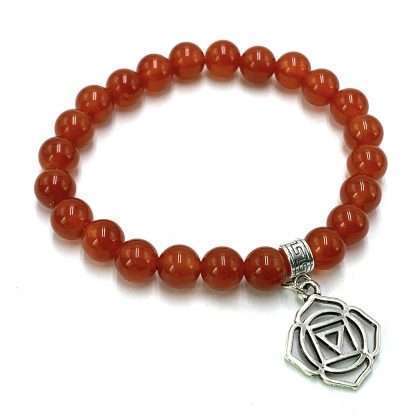 Carnelian Root Chakra Bracelet - Image 3