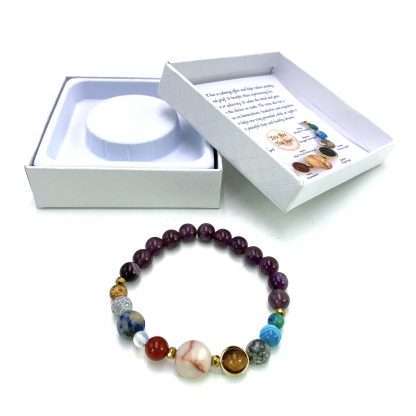 Amethyst Solar System Bracelet - Image 2