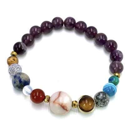 Amethyst Solar System Bracelet - Image 3